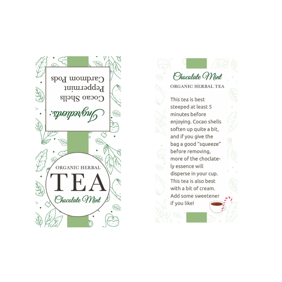 Tea Tags // Product Labels by Jessica Dooley