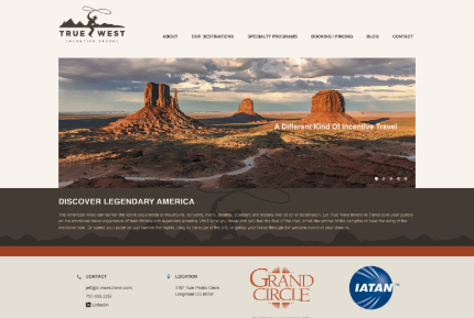 Travel Website // ExpressionEngine by Jessica Dooley